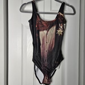 Blackmilk Sheriff's One Piece Swim- BNWT S